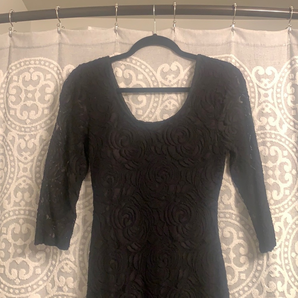 Black Dress (rose details)